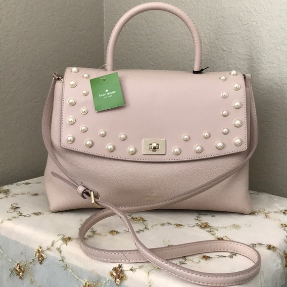 NWT Kate Spade Dorina S.P. pearl Satchel - Picture 5 of 8